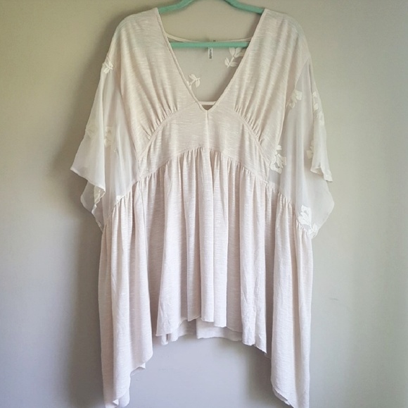Mittoshop Tops - 《MITTOSHOP》flowy shirt